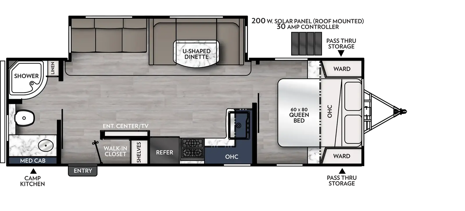 265RBSS Floorplan Image